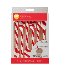 WILTON CANDY SPOON MINT 2104-0039 - Carton