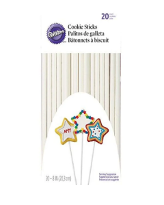 WILTON LOLLIPOP STICK PAPER 8" 1912-9318 20PC - Carton
