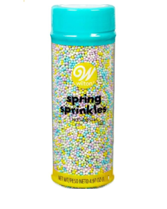 WILTON SPRINKLES NONPAREILS SPRING 710-8071 - Carton