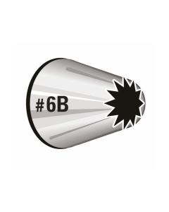 WILTON TIP OPEN STAR C 6B 418-6600 - Carton