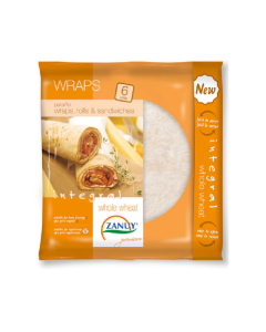 Zanuy Wrap Tortilla Whole Wheat - Carton