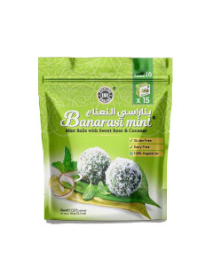 Banarasi Mint Balls With Sweet Rose And Coconut Gluten Free Dairy Free 100 Percent Vegetarian 90g-Carton