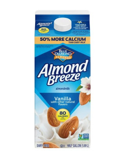Blue Diamond Almond Breeze Almond Milk Vanilla Flavor 180ml-Carton