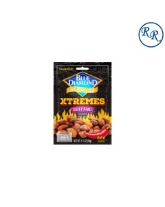 Blue Diamond Extremes Roasted And Salted Almond Korean Volcano Flavor 30g-Carton
