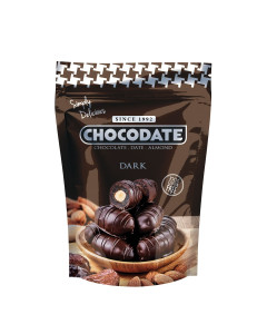 Chocodate Rich Dark Chocolate With Whole Almond 250g-Carton