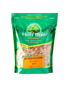 Heritage Raw Almond 500g-Carton