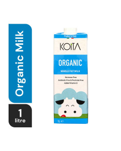 Koita Premium Organic Low-Fat Milk 1L-Carton