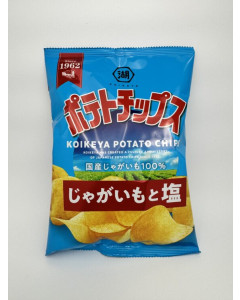 Koikeya Pure Potato Chips Consomme 52g-Carton