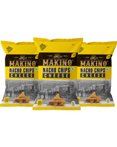Makino Nacho Chips Cheese 60g-Carton