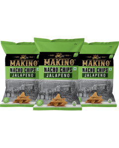 Makino Nacho Chips Jalapeno 60g-Carton