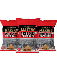 Makino Nacho Chips Tomato Salsa 60g-Carton