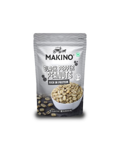 Makino Roasted Peanuts Black Pepper 100g-Carton