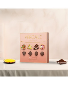 Pergale Assorted Cocoa Delights Milk Dessert Chocolate 113g-Carton