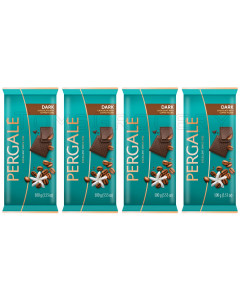 Pergale Dark Chocolate with Coffee Filling 100g-Carton