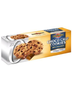 Quickbury Sugar Free Chocolate Chip Cookies 126g-Carton