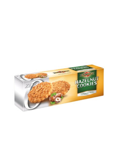Quickbury Sugar Free Hazelnut Cookies 126g-Carton