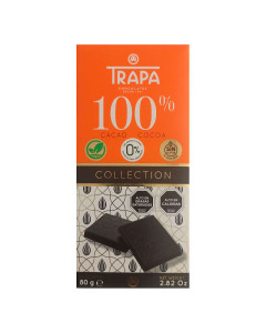 Trapa 85 Percent Dark Chocolate Collection 75g-Carton