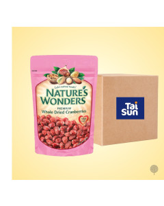 NATURE’S WONDERCRANBERRIES 150G 60 PACKETS-Carton