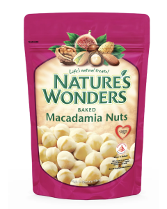 NATURE’S WONDER BAKEDMACADAMIA 220G 20 PACKETS-Carton
