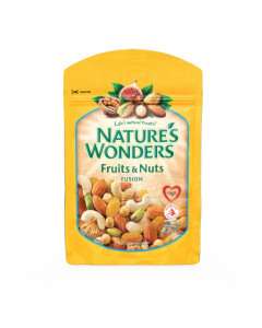 NATURE’S WONDER FRUITS& NUTS FUSION 130G 60 PACKETS-Carton