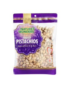 NATURE’S WONDER BAKEDPISTACHIOS 380G 20 PACKETS-Carton