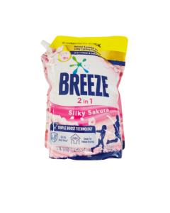Breeze Liq 2In1 Silky Sakura Ref - Carton