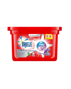 Breeze 3In1 Lavender Caps Mysg - Carton