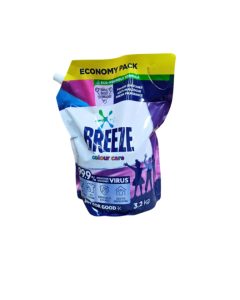 Breeze Color Care Liquid Detergent Refill - Carton