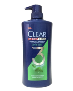 Clear Men 3In1 Active Cool Shampoo- Carton