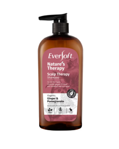 EVERSOFT NATURE'S THERAPY SHAMPOO GINGER & POMEGRANATE (HAIR REPAIR) - Carton