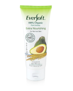 EVERSOFT ORGANIC CLEANSER AVOCADO & RICE BRAN NORMAL - Carton