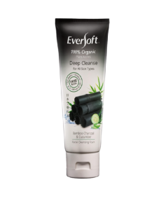 EVERSOFT ORGANIC CLEANSER BAMBOO CHARCOAL & CUCUMBER - Carton