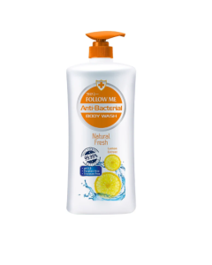 FOLLOW ME ANTI BACTERIAL BODY WASH - NATURAL FRESH - Carton