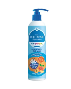 FOLLOW ME ANTI BACTERIAL KIDS HEAD TO TOE - CUTIE PEACH - Carton