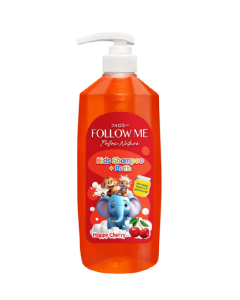 FOLLOW ME KID SHAMPOO & BATH - HAPPY CHERRY - Carton