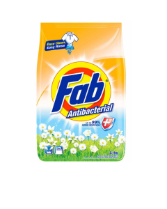 FAB LAUNDRY POWDER ANTI-BACTERIA YELLOW  - Carton