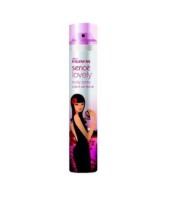 FOLLOW ME SENCE BODY SPRAY - PINK (LOVELY) - Carton