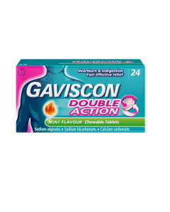 GAVISCON DOUBLE ACTION TABLET - Carton