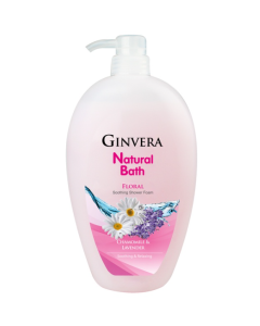GINVERA NATURAL BATH FLORAL SOOTHING SHOWER FOAM - Carton