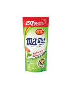 MAMA LEMON DISHWASHING LIQUID REFILL- GREEN TEA - Carton
