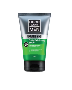 NANOWHITE MEN BRIGHTENING DAILY EXFOLIATING SCRUB - Carton