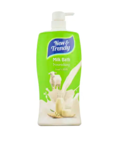 NEW & TRENDY SHOWER CRÈME GOAT'S MILK - Carton