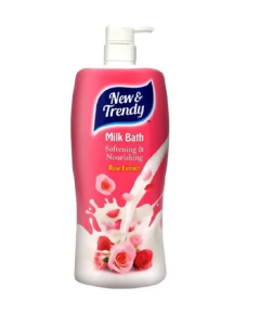 NEW & TRENDY SHOWER CRÈME ROSE EXTRACT - Carton