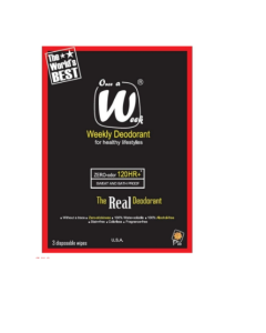 ONCE A WEEK 3S DEODORANT - Carton