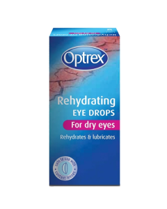 OPTREX REHYDRATING EYE DROPS (For Dry Eyes) - Carton