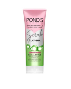 PONDS B/M FC SCRUB CLEAR SOLUTION CLAY- BHA - Carton
