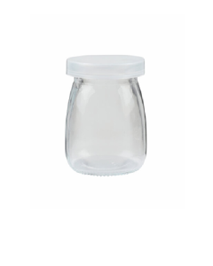 REDMAN Bottle Glass Pudding W Lid 100ML - Carton