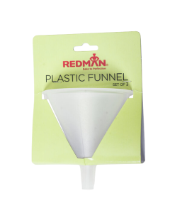 REDMAN FUNNEL PLASTIC 2.75"&3.25"&4" - Carton