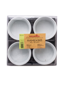 REDMAN RAMEKINS 90X48MM 4PC/SET/ REDMAN - Carton