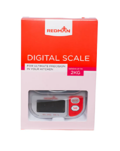 REDMAN SCALE KITCHEN DIGITAL 2KG 308 - Carton